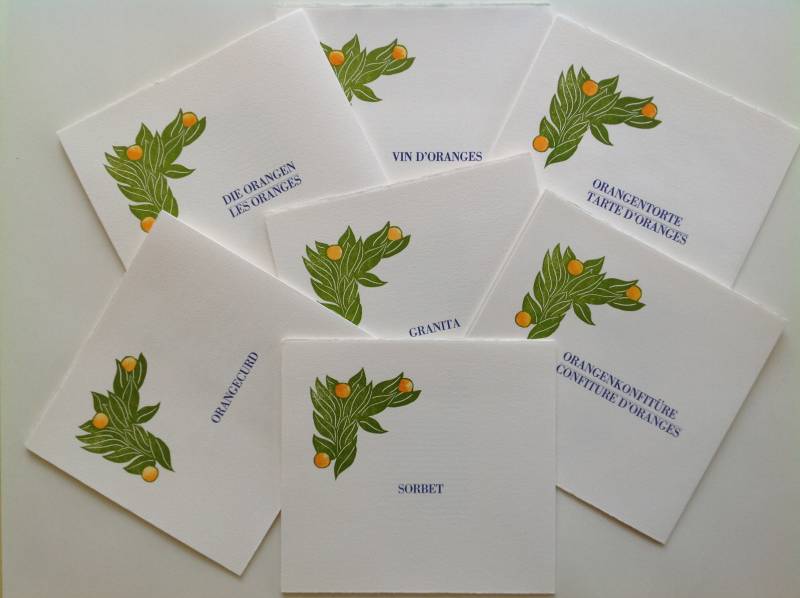 7 enveloppen met recepten