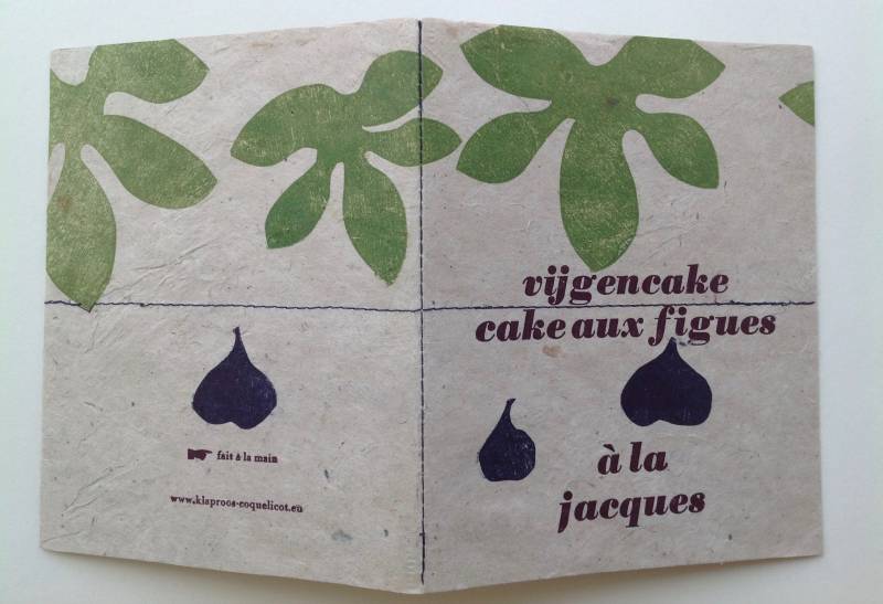 Kaft van het boek Vijgencake à la Jacques